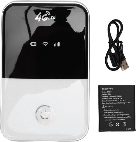 Travel WiFi Router 150Mbps 4G High Speed, 2100mah Portable Internet WiFi Mobile Hotspot for Cars, High Speed 4G Pocket Router, Multi User Mobile Hotspot in Saudi Arabia