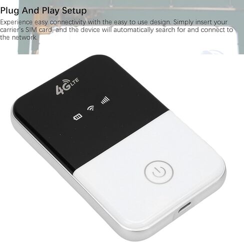 Travel WiFi Router 150Mbps 4G High Speed, 2100mah Portable Internet WiFi Mobile Hotspot for Cars, High Speed 4G Pocket Router, Multi User Mobile Hotspot in Saudi Arabia
