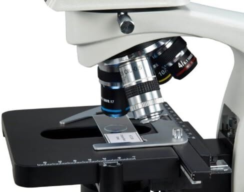 OMAX 40X-2000X LED Binocular Compound Microscope with Reversed Nosepiece and Extra Bright Oil Darkfield Condenser in Saudi Arabia