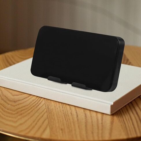 Kisangel Iron Mobile Phone and Tablet Display Stand, Black Decorative Cell Phone Holder with Pad Stand for Home and Office Use in Saudi Arabia