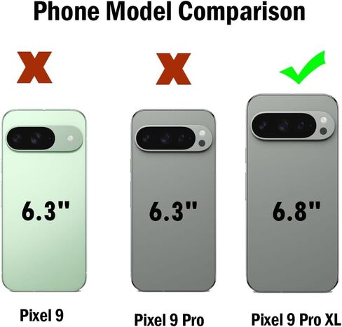 For Google Pixel 9 Pro XL/10 Pro XL Embossing Wallet Case Kickstand Magnetic Flip Cover Credit Cards Slot PU Leather Shockproof Flip Magnetic Case For Google Pixel 9 Pro XL (Pink) in Kuwait