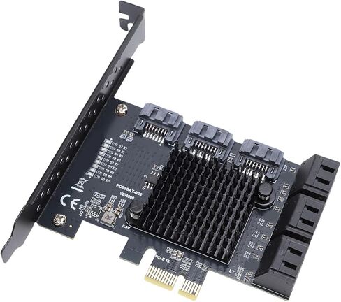 GOTOTOP 9 Port PCIE Expansion Card PCIE 3.0 Adapter for SSD with 6Gbps Data Transfer Rate Fast Speed Soft Support for PCs in Saudi Arabia