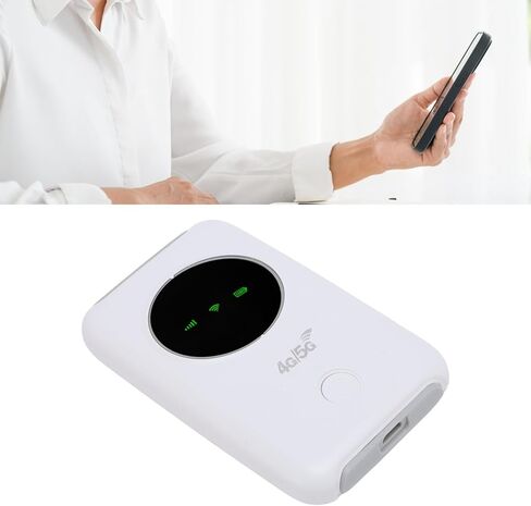 نقطة اتصال متنقلة 4G 5G LTE WiFi، راوتر واي فاي محمول عالي السرعة 300 ميجا بت في الثانية مع فتحة لبطاقة SIM، للسفر والتخييم والأعمال RV in Saudi Arabia