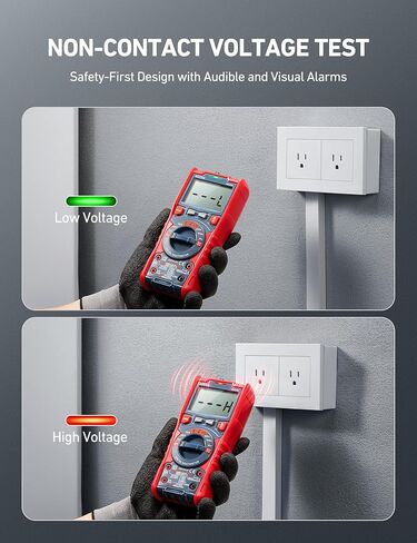 MultiMeter الرقمي Astroai ، TRMS 6000 Counts اختبار الجهد الجهد التلقائي Voltmeter قياس التيار الجهد AC/DC ، ثنائيات درجة حرارة تردد مقاومة السعة مع NCV in Saudi Arabia