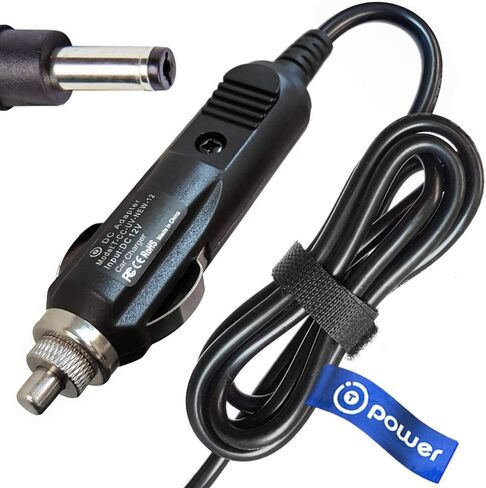 T-Power for Sylvania SYNET581 SYNET582-BK Netbook Meso Replacement AC DC Car Plug Charger in Saudi Arabia