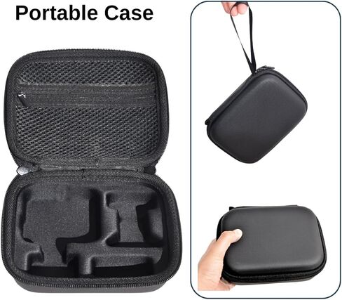 Fotoleey Carrying Case for DJI Osmo Nano - Hard Shell, Shockproof Travel Case with Wrist Strap, Carabiner & Mount Adapter in Kuwait