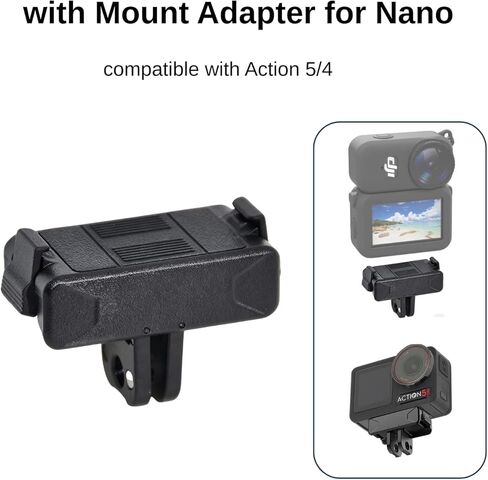 Fotoleey Carrying Case for DJI Osmo Nano - Hard Shell, Shockproof Travel Case with Wrist Strap, Carabiner & Mount Adapter in Kuwait