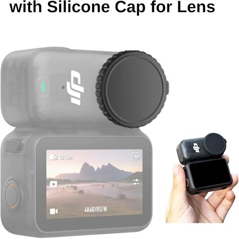 Fotoleey Carrying Case for DJI Osmo Nano - Hard Shell, Shockproof Travel Case with Wrist Strap, Carabiner & Mount Adapter in Kuwait