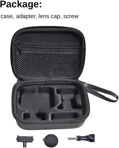 Fotoleey Carrying Case for DJI Osmo Nano - Hard Shell, Shockproof Travel Case with Wrist Strap, Carabiner & Mount Adapter in Kuwait