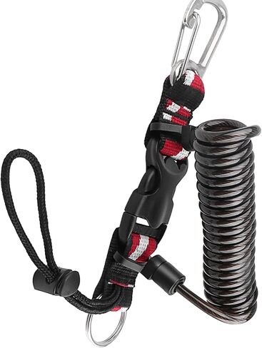 Quick Disconnect Rotating Snap Hook Lanyard Professional Scubas Gear for Attaching Underwater Cameras Light Corrosions Diving in Saudi Arabia