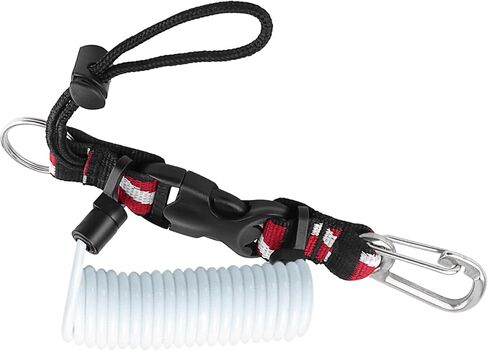 Quick Disconnect Rotating Snap Hook Lanyard Professional Scubas Gear for Attaching Underwater Cameras Light Corrosions Diving in Saudi Arabia