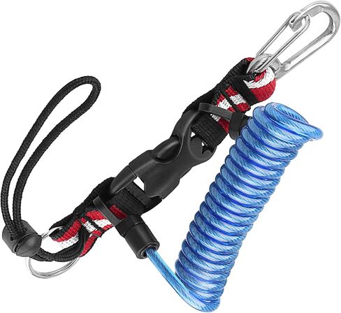 Quick Disconnect Rotating Snap Hook Lanyard Professional Scubas Gear for Attaching Underwater Cameras Light Corrosions Diving in Saudi Arabia