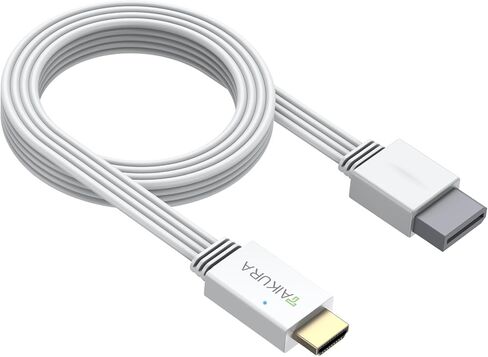 Wii to HDMI Adapter and Converter in White for Wii with Built-in Cable Plug and Play Supports All Wii Display Modes Digital HDMI Output with Zero Loss for Full HD 1080P TV, Monitor, Projector in Kuwait