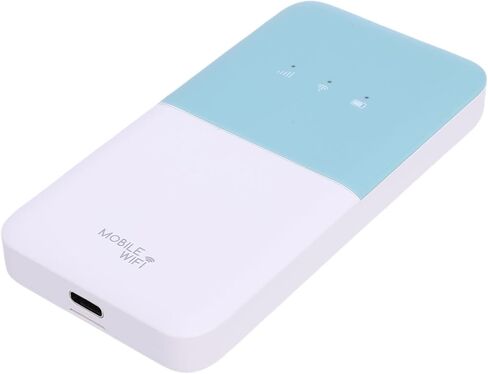 نقطة اتصال محمولة 4G LTE، راوتر واي فاي محمول عالي السرعة 300 ميجا بت في الثانية مع فتحات بطاقة SIM مزدوجة، بطارية طويلة الأمد لمدة 10 ساعات، تدعم 10 أجهزة للسفر (أبيض وأخضر) in Kuwait