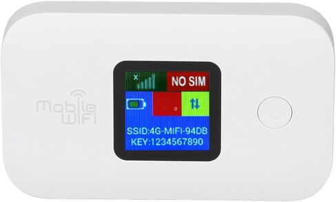 SUNGOOYUE شبكة WiFi محمولة سريعة وآمنة 4G مع إمكانية المشاركة بين 10 أجهزة. جهاز توجيه WiFi متنقل يتميز بعمر بطارية طويل وفتحة لبطاقة SIM للوصول إلى الإنترنت أثناء التنقل in Saudi Arabia