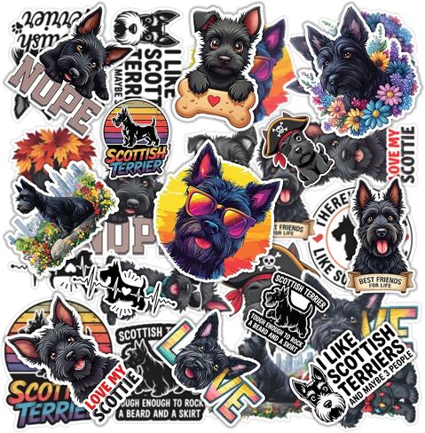 20PCS Newfoundland Dog Stickers – Funny Newfie Waterproof Vinyl Decals for Dog Lovers, Laptop, Water Bottles, Scrapbooking, Journaling in Saudi Arabia