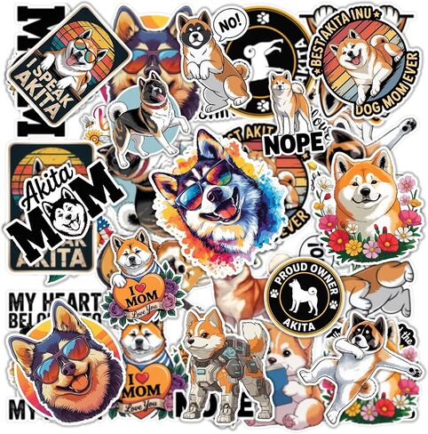 20PCS Newfoundland Dog Stickers – Funny Newfie Waterproof Vinyl Decals for Dog Lovers, Laptop, Water Bottles, Scrapbooking, Journaling in Saudi Arabia