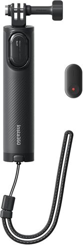 Insta360 Mini 2-in-1 Tripod 2.0 Remote Kit (1/4" Mount) for insta360 X5/X4 Air/GO Ultra/GO 3S/Ace Pro 2، عمود غير مرئي وحامل ثلاثي مدمج، جهاز تحكم عن بعد صغير للتحكم في الكاميرا عن بعد، حامل 1/4 بوصة in Kuwait