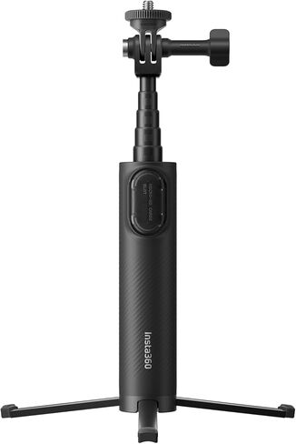 مجموعة حامل ثلاثي 2 في 1 Insta360 Mini 2.0 (حامل 1/4 بوصة) لـ insta360 X5/X4 Air/GO Ultra/GO 3S/Ace Pro 2، عمود غير مرئي وحامل ثلاثي مدمج، حامل 1/4 بوصة in Kuwait