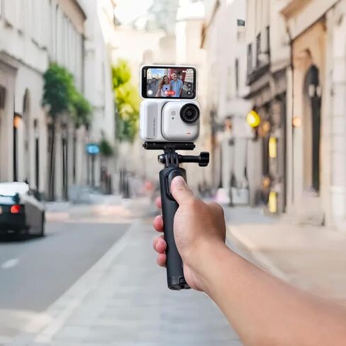 مجموعة حامل ثلاثي 2 في 1 Insta360 Mini 2.0 (حامل 1/4 بوصة) لـ insta360 X5/X4 Air/GO Ultra/GO 3S/Ace Pro 2، عمود غير مرئي وحامل ثلاثي مدمج، حامل 1/4 بوصة in Kuwait