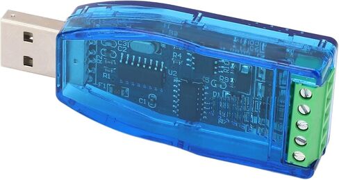 Serial Port Converter, Bidirectional Half Duplex Industrial Accessories, TVS Protection, 1200m Transmission Distance, Win98 Linux OS X Support, Hot Swap USB, No Jumper in Kuwait