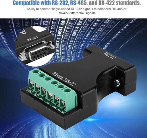Serial Adapter, RS-232 to 485/422 Adapter, Cascadable 16-32 Devices Converter for Attendance MachinesIC Card Charge SystemsAccess Card Control Systems in Saudi Arabia