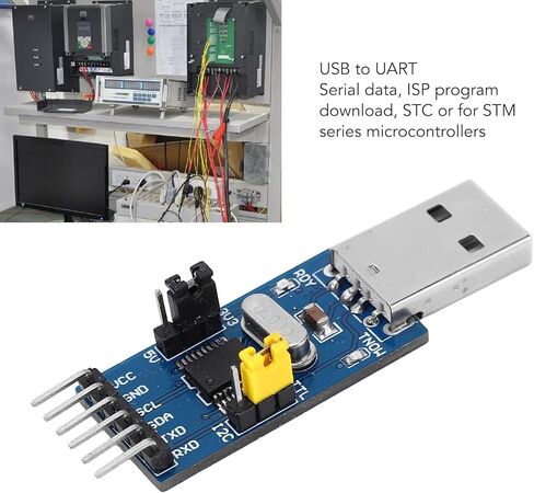وحدة محول تحميل Eujgoov USB إلى TTL، وحدة محول USB إلى IIC UART وحدة تسلسلية لـ 5V 3.3V in Kuwait