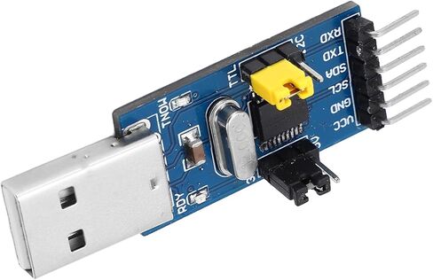 وحدة محول Eujgoov USB إلى IIC، محول UART، مع عرض حالة مصباح LED، تنزيل برنامج ISP لسلسلة MCU أو in Kuwait