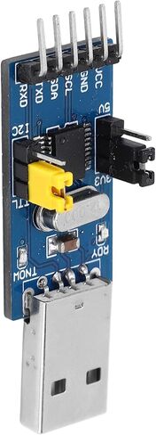 وحدة محول Eujgoov USB إلى IIC، محول UART، مع عرض حالة مصباح LED، تنزيل برنامج ISP لسلسلة MCU أو in Kuwait