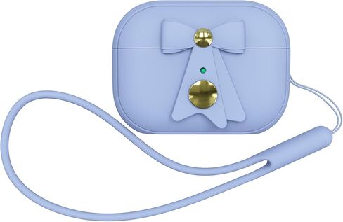 حافظة جديدة لحافظة Airpods Pro (2023/2022/2019، الجيل الثاني/الأول)، حافظة من السيليكون الناعم لحافظة AirPods Pro الجيل الثاني مع قفل آمن للفتيات والنساء، تدعم (USB-C) والشحن اللاسلكي، (وردي) in Kuwait