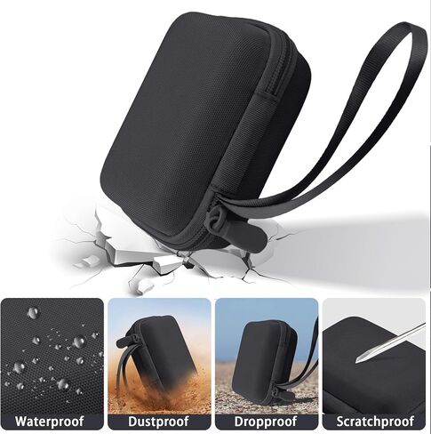 Camera Case Compatible with CAMKORY/Fleafer/Lecran/IGXHAVIZ Digital Camera,FHD 1080P Point and Shoot Camera with 16X Zoom Anti Shake(Black Case) in Saudi Arabia