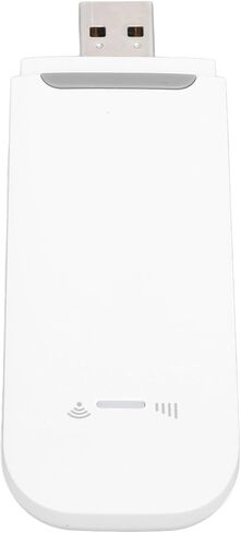 SUNGOOYUE USB 4G LTE USB 4G LTE WiFi Router with SIM Card Location, Share Network with 10 Users, WPA2 Encryption for Home, Office Office (White) in Saudi Arabia