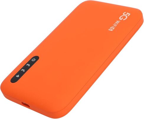 Dioche 5G Portable Router 5G Mobile Hotspot, Portable WiFi Router with SIM Card Slot, Double Band WiFi6, Supports 16 Devices, Builtin 6100mAh Battery in Saudi Arabia