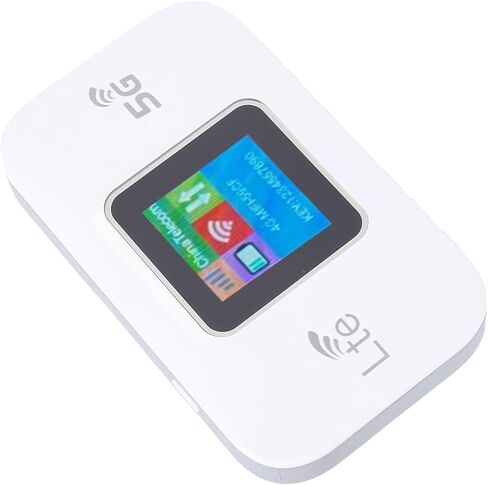 5G Mobile Hotspot Router, 300Mbps High Speed LTE Portable WiFi with WPA WPA2 Encryption, for Travel Outdoor Europe Asia Africa in Saudi Arabia