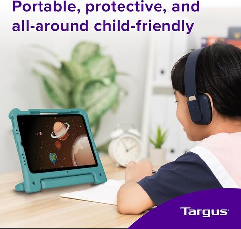 Targus – Kids Case Compatible with iPad Air 11" (M2), iPad 10.9" (10th Gen), iPad Air 10.9" (5th & 4th Gen), iPad Pro 11 Inch (1st–4th Gen) - THD96405GL in Saudi Arabia