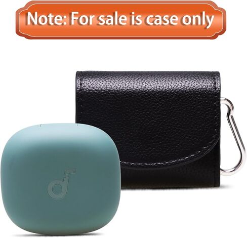 حافظة جلدية LTGEM متوافقة مع سماعات Apple AirPods Pro 2 / AirPods 4/2 / Pro & Beats/Samsung Galaxy/JBL/Anker Soundcore/EarFun اللاسلكية (جراب جلد PU فقط) in Saudi Arabia