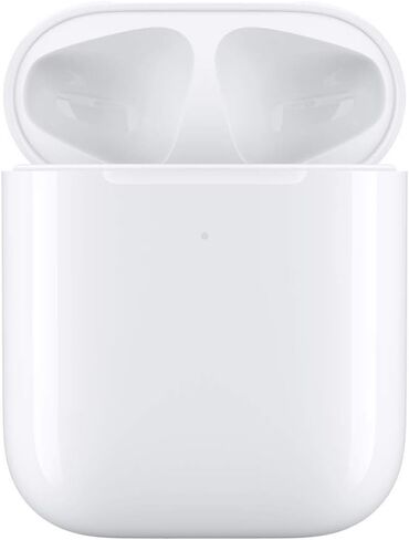 Apple Wireless Charging Case for Airpods (Latest Model) - White (Renewed) in Saudi Arabia