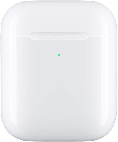 Apple Wireless Charging Case for Airpods (Latest Model) - White (Renewed) in Saudi Arabia