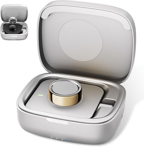 Portable Charging Case for Oura Ring gen4&3 Charger Universal Wireless Travel Charger Fits All Gen4&3 Sizes oura Ring Accessories(Official Charger Not Included) in Saudi Arabia