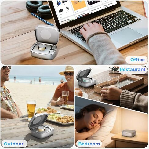 Portable Charging Case for Oura Ring gen4&3 Charger Universal Wireless Travel Charger Fits All Gen4&3 Sizes oura Ring Accessories(Official Charger Not Included) in Saudi Arabia