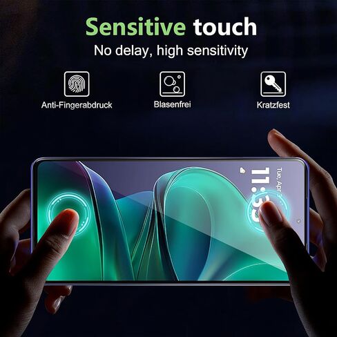 واقي شاشة Motolora Moto G Stylus 5G 2025 مع واقي عدسة الكاميرا، غطاء زجاجي مقوى مقاوم للخدش بصلابة 9H، صديق للحافظة، مضاد للخدش (3+3 عبوات) in Saudi Arabia