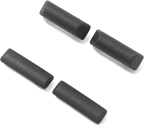 غطاء سفلي من Jintai وسادة أقدام مطاطية مضادة للانزلاق بديلة باللون الأسود لجهاز Lenovo Thinkpad L15 20U3 20U4 20U7 20U8 L15 Gen 2 20X3 20X4 20X7 20X8 GL5A0 قطعتان سميكتان وقطعتان رفيعتان in Kuwait