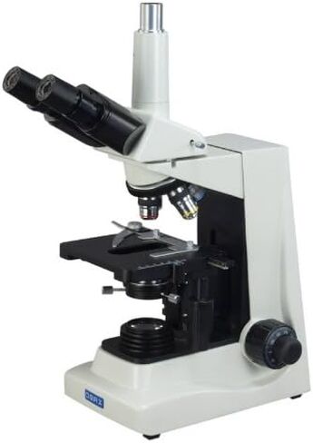 OMAX 40X-1600X Advanced Darkfield Trinocular Compound Microscope with Reversed Nosepiece and Dry Darkfield Condenser in Saudi Arabia