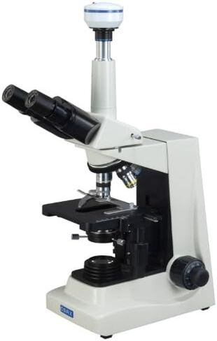 OMAX 40X-1600X Advanced Digital Darkfield Trinocular Compound Microscope with 3.0MP USB Camera and Extra Bright Darkfield Condenser in Saudi Arabia