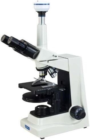 OMAX 40X-1600X مجهر تباين الطور ثلاثي العينيات الرقمي المتقدم مع مجموعة تباين طور برج الخطة وكاميرا USB 3.0 ميجابكسل in Kuwait