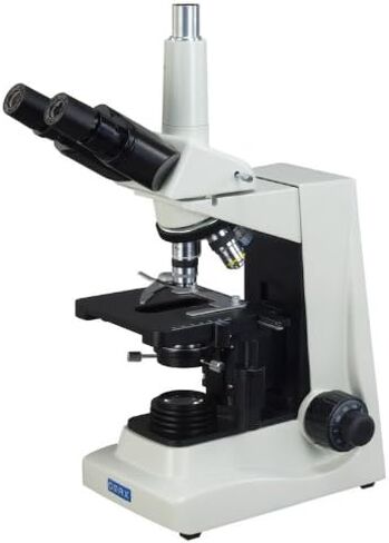 OMAX 40X-1600X Advanced Darkfield Trinocular Compound Microscope with Reversed Nosepiece and Extra Bright Darkfield Condenser in Saudi Arabia