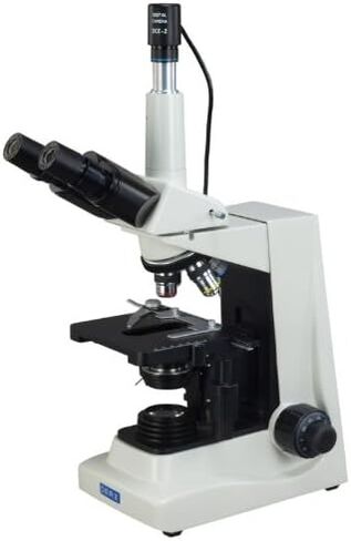 OMAX 40X-1600X مجهر مركب رقمي ثلاثي العينيات متطور مع كاميرا USB in Kuwait