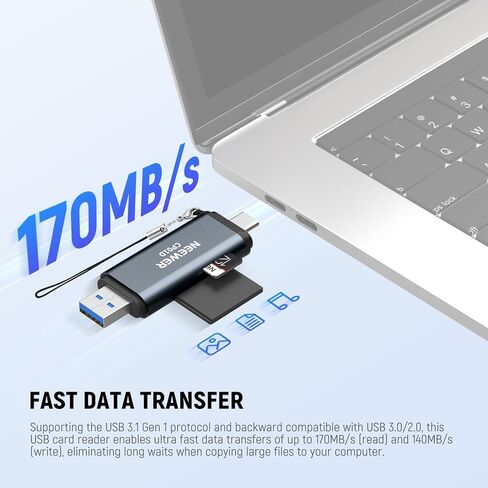 حامل ثلاثي صغير محمول لسطح المكتب من NEEWER + CP01D TF وقارئ بطاقة SD متوافق مع كمبيوتر iPhone Android، حامل مكتب من سبائك الألومنيوم 20 بوصة/ 50 سم مع رأس كروي لكاميرا DSLR، أقصى حمل 11 رطل/5 كجم in Saudi Arabia