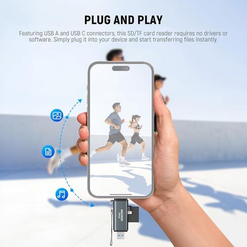 حامل ثلاثي صغير محمول لسطح المكتب من NEEWER + CP01D TF وقارئ بطاقة SD متوافق مع كمبيوتر iPhone Android، حامل مكتب من سبائك الألومنيوم 20 بوصة/ 50 سم مع رأس كروي لكاميرا DSLR، أقصى حمل 11 رطل/5 كجم in Saudi Arabia