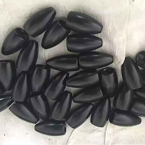 Rudder 12 PCs Tungsten Weights Fishing Sinkers Flipping Weight Worm Green Pumpkin Black in Saudi Arabia